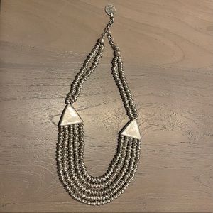 Boho Silver Necklace